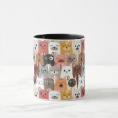Cute chats Mug (Centre)