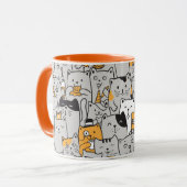 Cute chats Mug (Devant gauche)