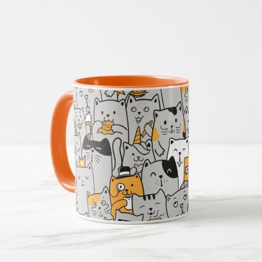 Cute chats Mug (Devant gauche)