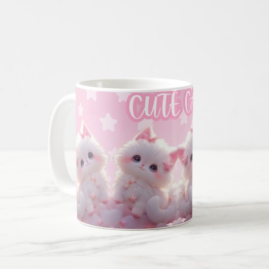 Cute chatte tasse (Devant gauche)