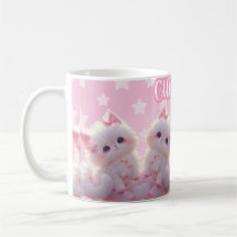Cute chatte tasse