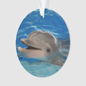 Cute Chattering Dolphin Ornament (voorkant)