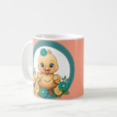 Cute Cheeky Chicky Pun Mug (Devant gauche)