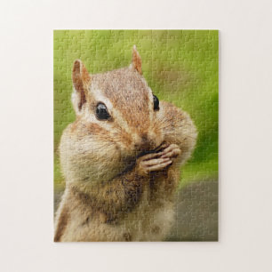 Cute Cheeky Chipmunk Legpuzzel