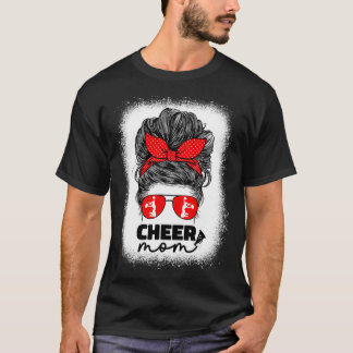 Cute Cheer Mam voor vrouwen Cheerleader Mam Red Me T-shirt