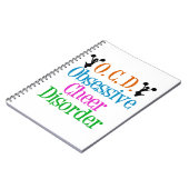 Cute Cheerlead Notitieboek (Linkerzijde)