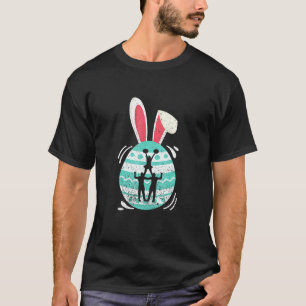 Cute Cheerlead paaseieren Bunny Costume Easte T-shirt