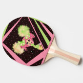 Cute Cheerleader cadeaus gepersonaliseerd Tafeltennisbatje (Zijkant)
