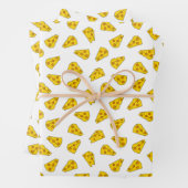 Cute Cheese Pattern Inpakpapier Vel (In situ)