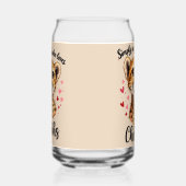 Cute Cheetah Lover Faune Art avec accents de coeur (Gauche)