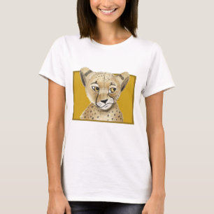 Cute cheetah t-shirt