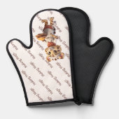 Cute Chef Animal Tiger Faire La Magie (Recto/Verso)