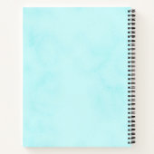 Cute Chemistry Funny Nerdy Lab Character Notitieboek (Achterkant)