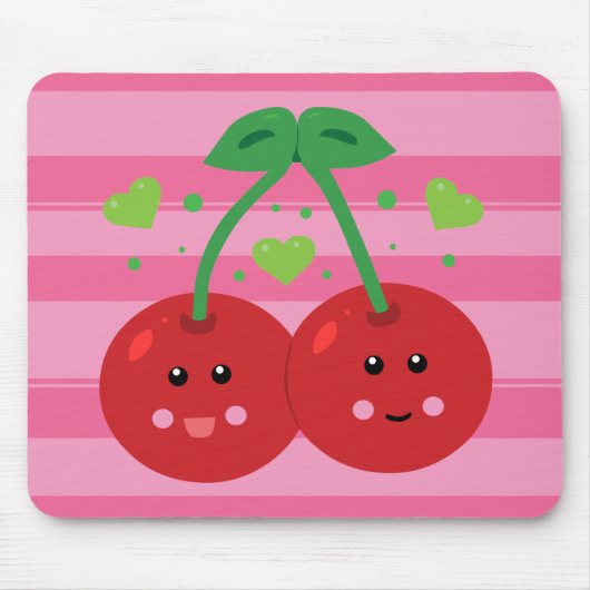 Cute Cherries Muismat (Voorkant)