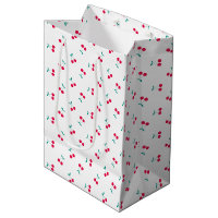 Cute Cherry Aesthetic Cherries Pattern White