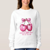 Cute Cherry Bow Sweatshirt – Looks Cute On Me (Devant)