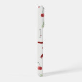 Cute Cherry & Red Ribbon Pattern Phone Case (Côté droit)