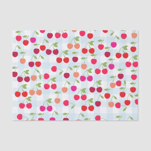 Cute Cherry Tissue Paper Tissuepapier (Voorkant)