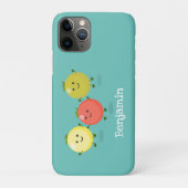 Cute cherry tomaten cartoon illustratie Case-Mate iPhone case (Achterkant)