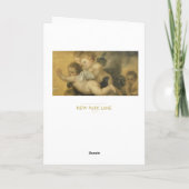 Cute Cherubs detail van een Annunctitie - Fine Art Kaart (Achterkant)