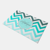 Cute Chevron Pattern Deurmat (Schuin)