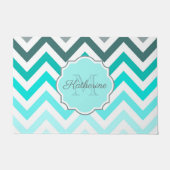 Cute Chevron Pattern Deurmat (Voorkant)