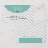 Cute Chevron Professional Visitekaartje (Voorkant / Achterkant)