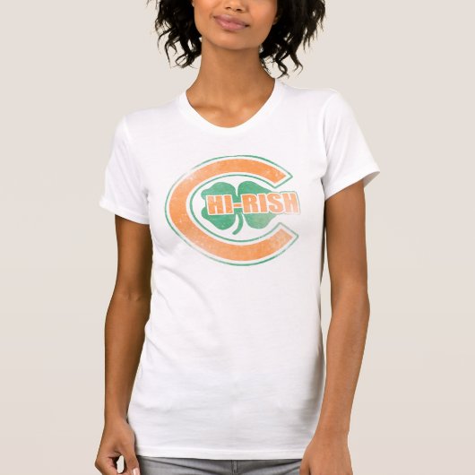 Cute Chi-rish Chicago Irish T-shirt (Voorkant)