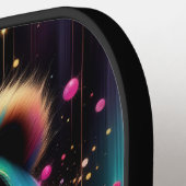 Cute Chibi Panda Customizable Pickleball Paddle (Links Detail)