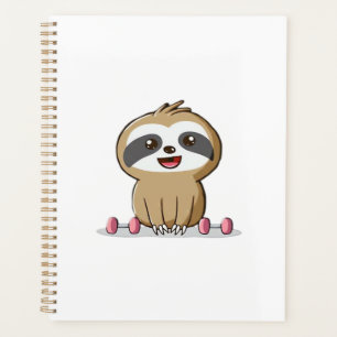 Cute Chibi Paresseux Workout � Drôle Kawaii Gym An