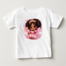 Cute chibi T-shirt voor peutermeisjes 18–24 maande