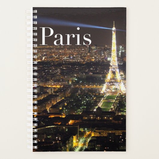 Cute Chic Paris Eiffel Tower Planner (Voorkant)
