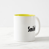Cute Chick Smile Café Mug (Devant droit)