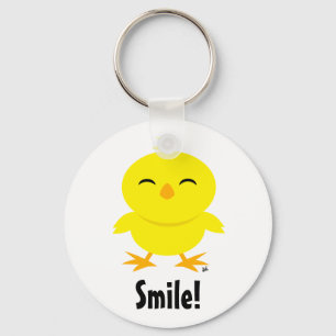 Cute Chick Smile Sleutelhanger
