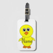 Cute Chick Thunder_Cove Bagagelabel (Voorkant (verticaal))