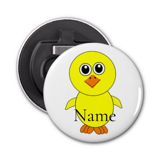 Cute Chick Thunder_Cove Button Flesopener (Voorkant)