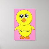 Cute Chick Thunder_Cove Canvas Afdruk (Voorkant)