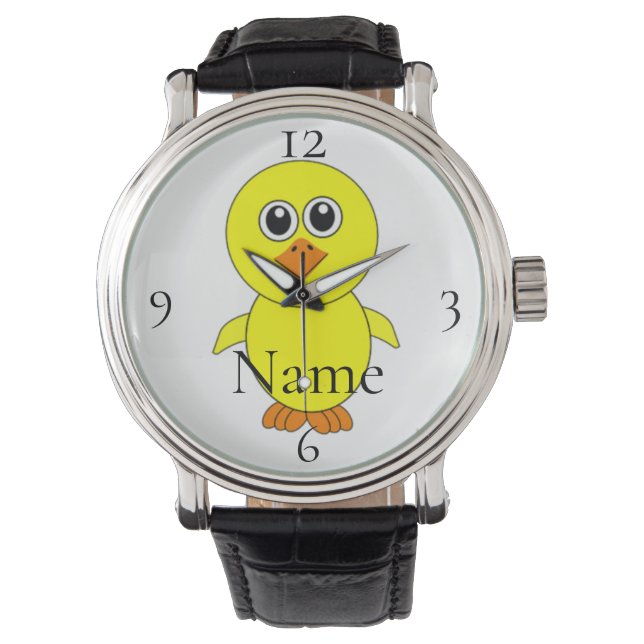 Cute Chick Thunder_Cove Horloge (Voorkant)