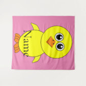 Cute Chick Thunder_Cove Wandkleed (Voorkant (horizontaal))