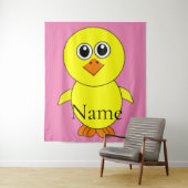 Cute Chick Thunder_Cove Wandkleed (In situ)