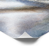 Cute Chickadee Bird Schattig Black Capped Foto Afdruk (Hoek)