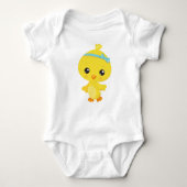 Cute Chicken, Baby Chicken, Chick, Little Chicken Romper (Voorkant)
