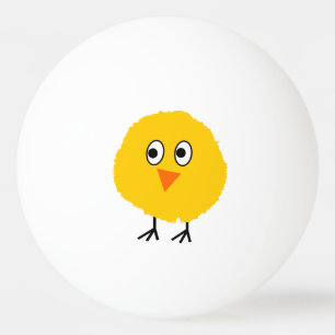 Cute Chicken cartoon Pingpongballen