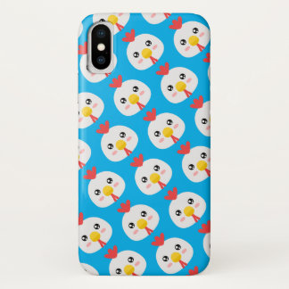 Cute Chicken iPhone X Hoesje