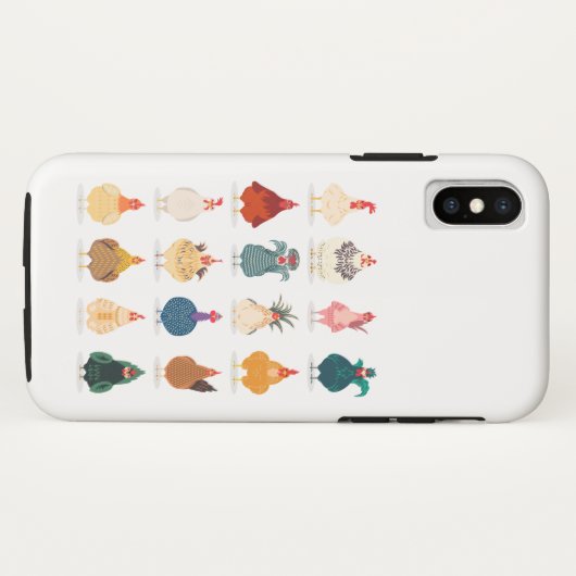 Cute Chicken Case-Mate iPhone Case (Achterkant (horizontaal))