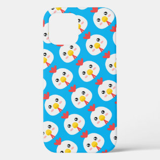 Cute Chicken iPhone 12 Hoesje