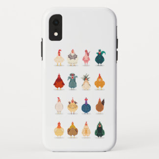 Cute Chicken iPhone XR Hoesje