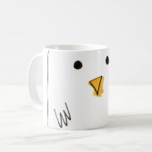 Cute Chicken Dolby Doodle Koffiemok (Voorkant links)
