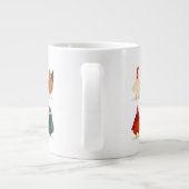 Cute Chicken Extra Grote Beker (Achterkant)