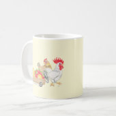 Cute Chicken Family Mug (Devant gauche)
